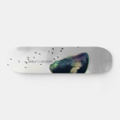 Skateboard Vluchten Door Stormen (Horizontaal)