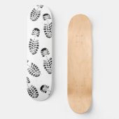 Skateboard voetafdrukken (Voorkant)
