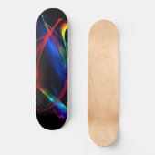 Skateboard voor abstract kleurrijk licht (Voorkant)