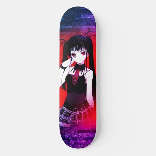 skateboard voor achterkleurige animatiefilter (Voorkant)
