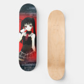 skateboard voor achterkleurige animatiefilter (Voorkant)