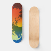 Skateboard voor dag- en nachtvluchten voor wereldk (Voorkant)