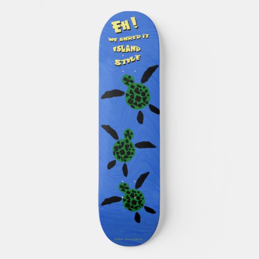 Skateboard voor eilandstijl (Voorkant)