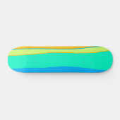 Skateboard voor gebold kleurenontwerp (Horizontaal)