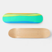 Skateboard voor gebold kleurenontwerp (Horizontaal)