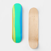 Skateboard voor gebold kleurenontwerp (Voorkant)