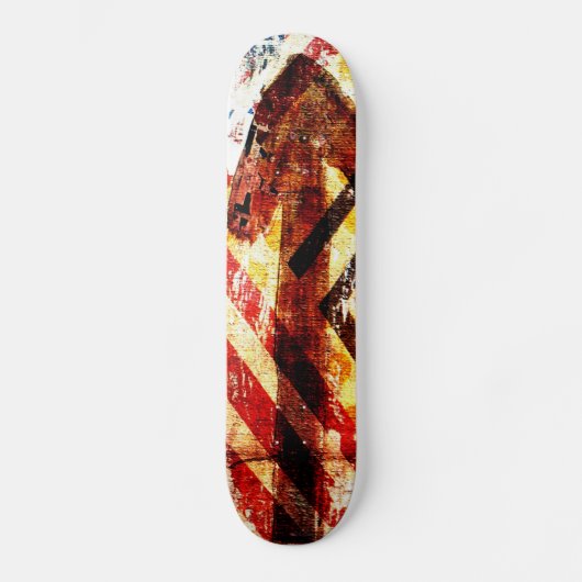 skateboard voor graffiti in steden (Voorkant)
