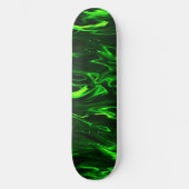 Skateboard voor groene vlamgolven (Voorkant)