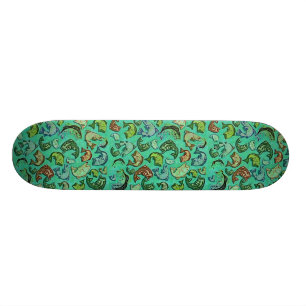 Skateboard voor het bas- en forelvissen