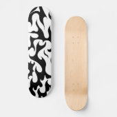 skateboard voor het ontwerp van zwarte en witte br (Voorkant)