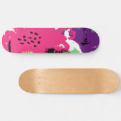 Skateboard voor het penselen van kunstgraffiti (Horizontaal)