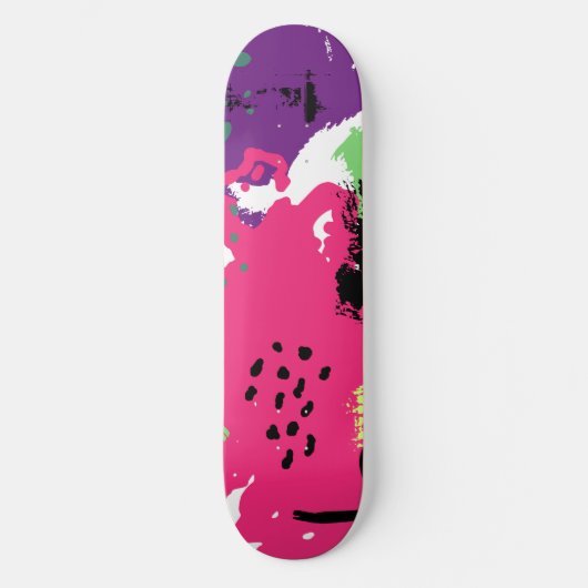 Skateboard voor het penselen van kunstgraffiti (Voorkant)