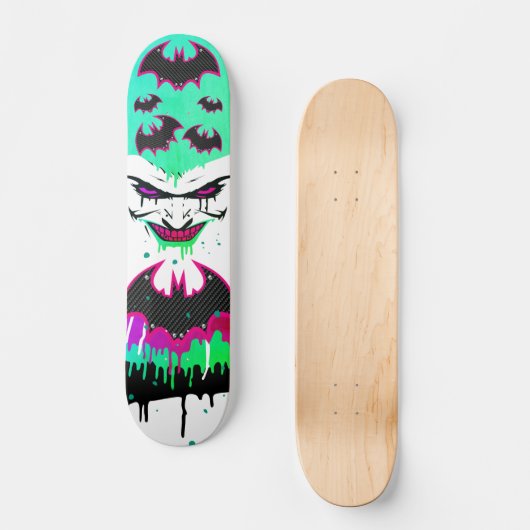 skateboard voor jokerontwerp (Voorkant)