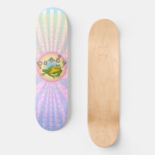 Skateboard voor kikkervisjes (Voorkant)