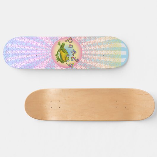 Skateboard voor kikkervisjes (Horizontaal)