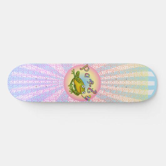 Skateboard voor kikkervisjes (Horizontaal)