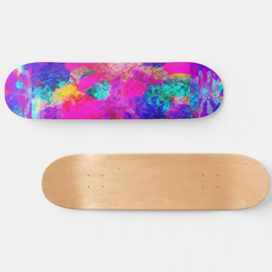 skateboard voor kleurexplosie (Horizontaal)