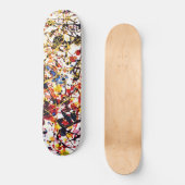 Skateboard voor kleurrijke verf (Voorkant)
