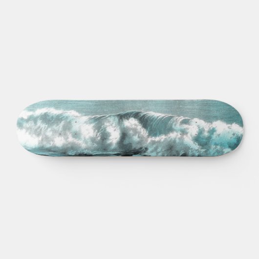 Skateboard voor Long Beach Breakers (Horizontaal)