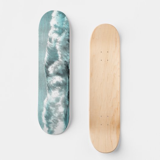 Skateboard voor Long Beach Breakers (Voorkant)