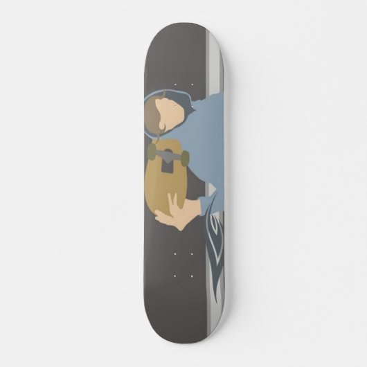 Skateboard voor loopschaatsen (Voorkant)