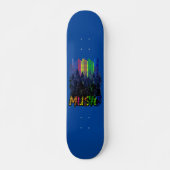 skateboard voor muziekontwerp (Voorkant)