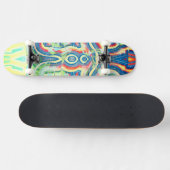 Skateboard voor onbuigzame regenboogwervelkolom (Horizontaal)