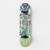 Skateboard voor onbuigzame regenboogwervelkolom (Voorkant)