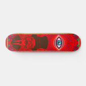 skateboard voor Punk zaadogen (Horizontaal)