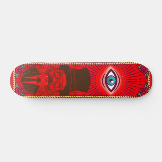 skateboard voor Punk zaadogen (Horizontaal)