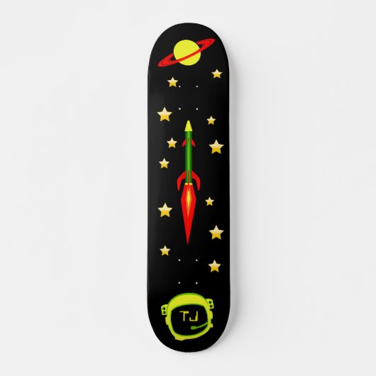 skateboard voor raketschild (Voorkant)