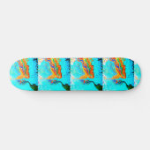 skateboard voor regenboogharen (Horizontaal)