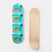 skateboard voor regenboogharen (Voorkant)