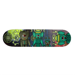 Skateboard voor ruimtevaartMonster