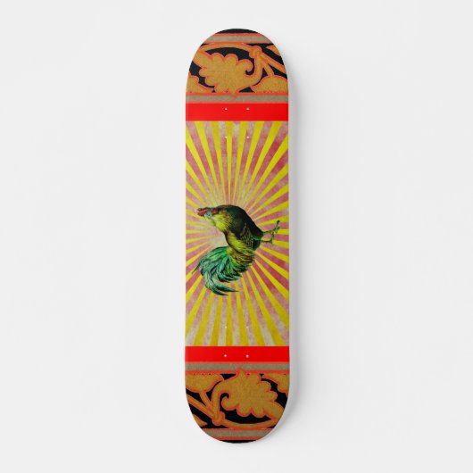 Skateboard voor ruis en shine (Voorkant)