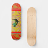 Skateboard voor ruis en shine (Voorkant)