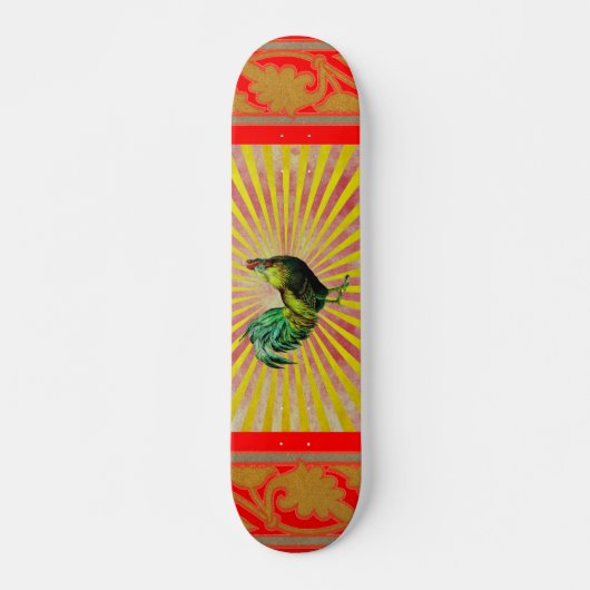 Skateboard voor ruis en shine (Voorkant)