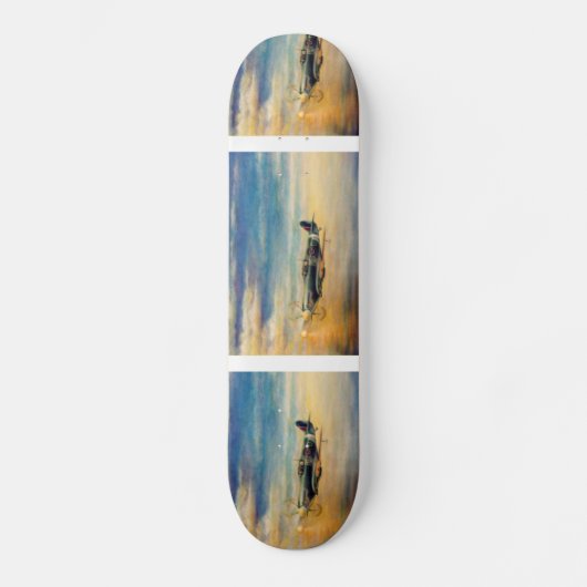 skateboard voor spitvuur (Voorkant)