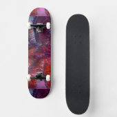 Skateboard voor Tropische kleurengolf (Voorkant)