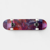 Skateboard voor Tropische kleurengolf (Horizontaal)