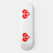 Skateboard voor vrede en liefde (Voorkant)