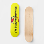 Skateboard voor vreemde stijllettertypen #4 (Voorkant)