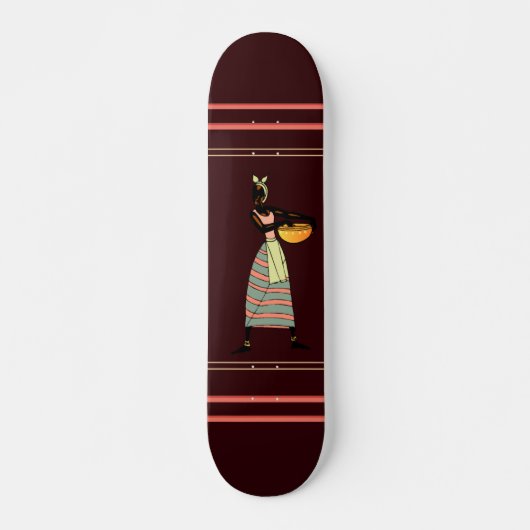 Skateboard voor vrouwen in Afrika (Voorkant)