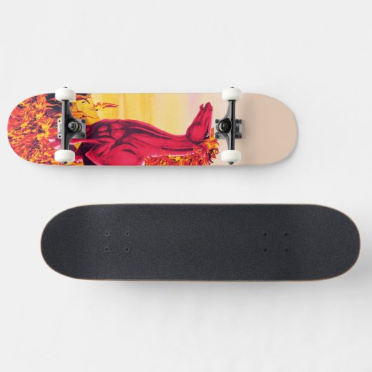 Skateboard voor wilde paarden (Horizontaal)