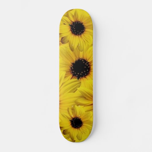 skateboard voor zonnebloemen (Voorkant)