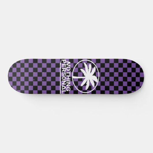 Skateboard voor zwarte en puple (Horizontaal)