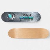 Skateboard Walkermoji Vintage (Horizontaal)