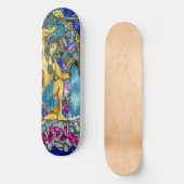 skateboard water Aquarius astrologie (Voorkant)