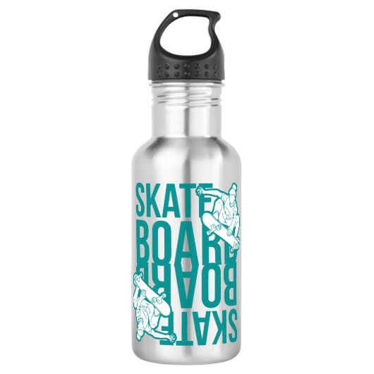 skateboard  waterfles  (Voorkant)