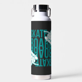 skateboard  waterfles